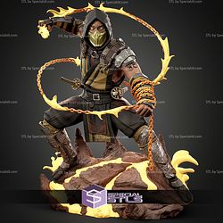 Scorpion Chain Weapon STL Files