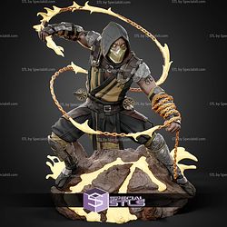 Scorpion Chain Weapon STL Files