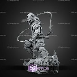 Scorpion Chain Weapon STL Files
