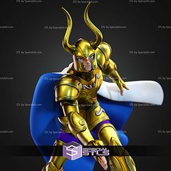 Shura of Capricorn Dynamic Pose STL Files