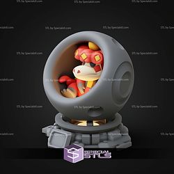Super Basic Pokemon STL Crocalor Healing Machine
