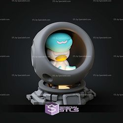 Super Basic Pokemon STL Quaxly Healing Machine