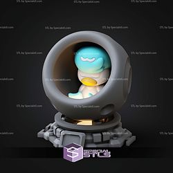 Super Basic Pokemon STL Quaxly Healing Machine