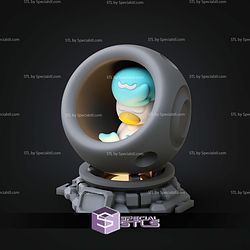 Super Basic Pokemon STL Quaxly Healing Machine