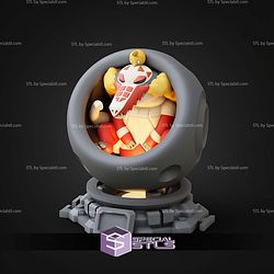 Super Basic Pokemon STL Skeledirge Healing Machine