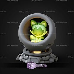 Super Basic Pokemon STL Sprigatito Healing Machine