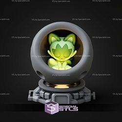 Super Basic Pokemon STL Sprigatito Healing Machine