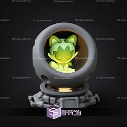 Super Basic Pokemon STL Sprigatito Healing Machine