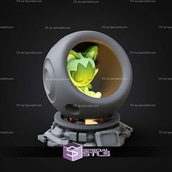 Super Basic Pokemon STL Sprigatito Healing Machine