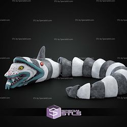Super Basic STL Beetlejuice Sandworm Articulated