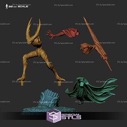 The Pure Vessel Action Pose 87mm STL Files