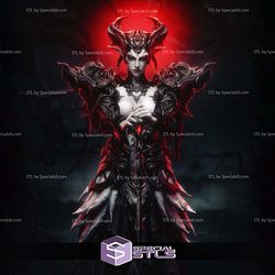 The Queen of the Ashen Vale STL Files