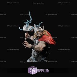 Thor God of thunder Comics Version Bust STL Files