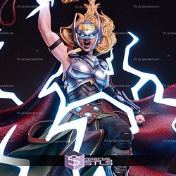 Thunder Lady Thor vs Lady Loki STL Files