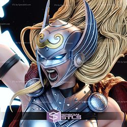 Thunder Lady Thor vs Lady Loki STL Files