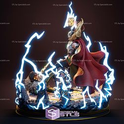 Thunder Lady Thor vs Lady Loki STL Files