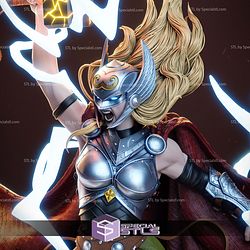 Thunder Lady Thor vs Lady Loki STL Files