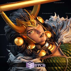 Thunder Lady Thor vs Lady Loki STL Files
