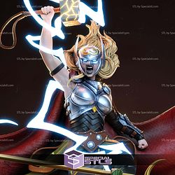 Thunder Lady Thor vs Lady Loki STL Files