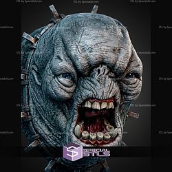 Troll Portrait Bust 310mm STL Files