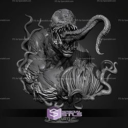 Venom 2025 Portrait Bust 303mm STL Files