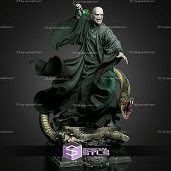 Voldemort and Nagini 405mm STL Files