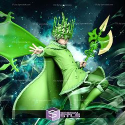 Yuno Spirit of Boreas Black Clover 360mm STL Files