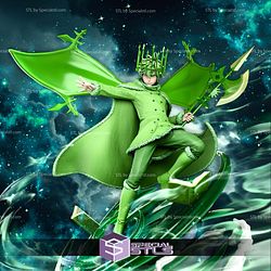 Yuno Spirit of Boreas Black Clover 360mm STL Files