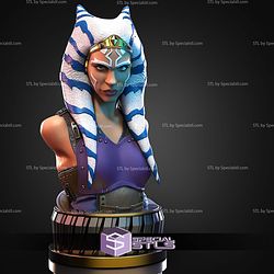 Ahsoka Standalone Bust STL Files