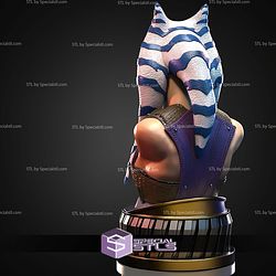 Ahsoka Standalone Bust STL Files