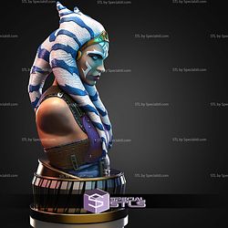 Ahsoka Standalone Bust STL Files