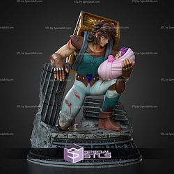 Aioros of Sagittarius newborn Athena STL Files