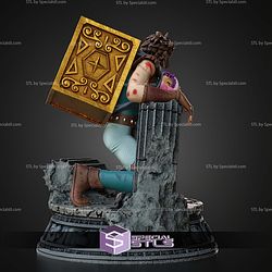 Aioros of Sagittarius newborn Athena STL Files