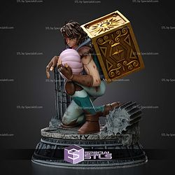 Aioros of Sagittarius newborn Athena STL Files