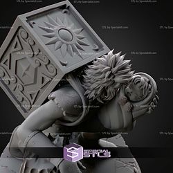 Aioros of Sagittarius newborn Athena STL Files