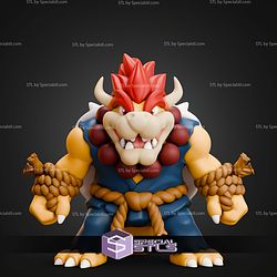 Akuma Bowser Mashup STL Files