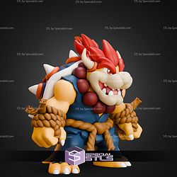 Akuma Bowser Mashup STL Files