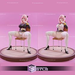 Anya Forger Adult Naughty School STL Files