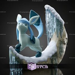 Basic Pokemon Collection Glaceon on Moon