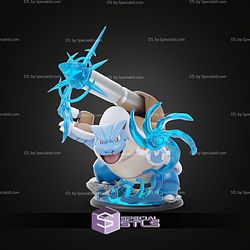 Basic Pokemon Collection Mega Blastoise STL Files