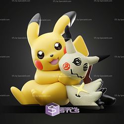 Basic Pokemon Collection Pikachu and Mimikyu