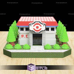 Basic Pokemon Collection Pokemon Center STL