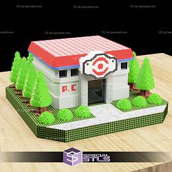 Basic Pokemon Collection Pokemon Center STL