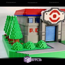 Basic Pokemon Collection Pokemon Center STL