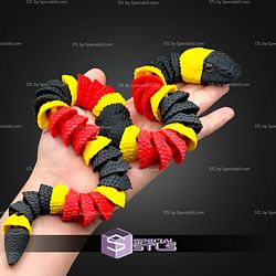 Basic STL Articulated Coral Snake
