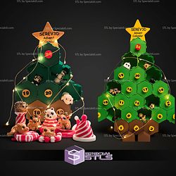 Basic STL Collection Advent Calendar Tree Only