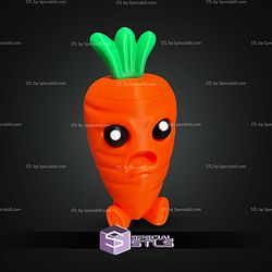 Basic STL Collection Crazed Carrot Container