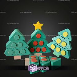 Basic STL Collection Flexi Bubble Pop Xmas Tree