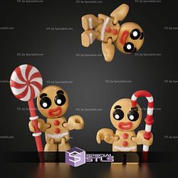 Basic STL Collection Gingerbread Man Flexi