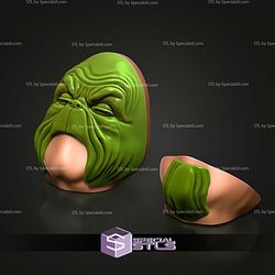 Basic STL Collection Halloween Grinch Mask